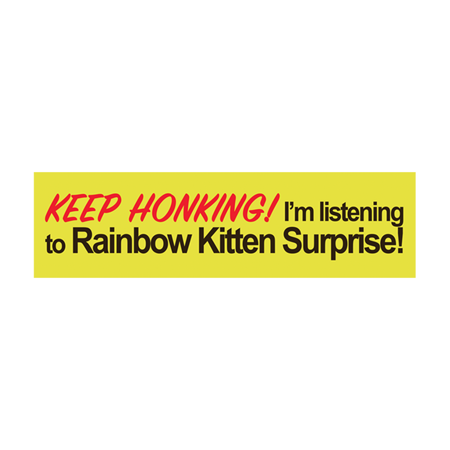 Bumper Sticker