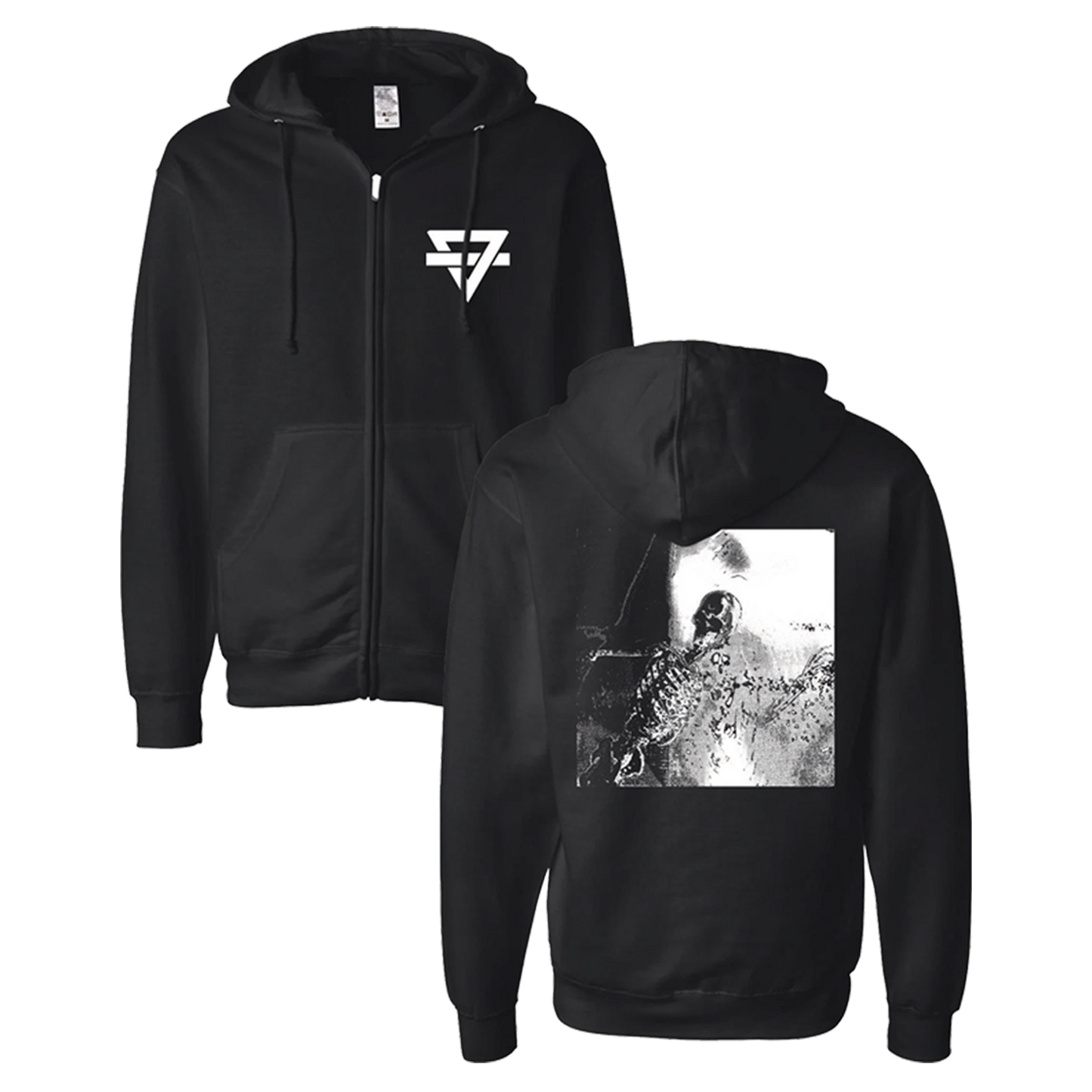 Bones Zip Hoodie