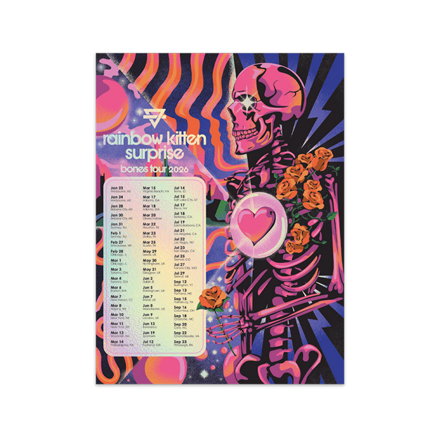RKS 2026 Holo Tour Poster