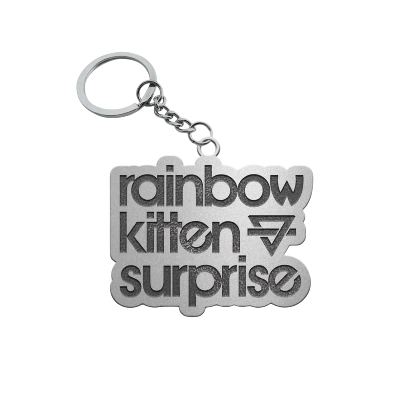  Rainbow Kitten Surprise Bones Keychain