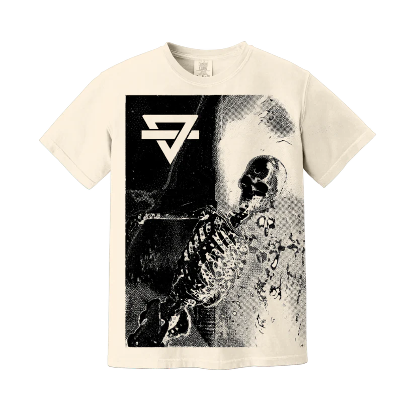 Rainbow Kitten Surprise Bones Skeleton Tee