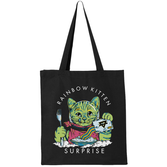 Space Kitty Breakfast Tote Bag